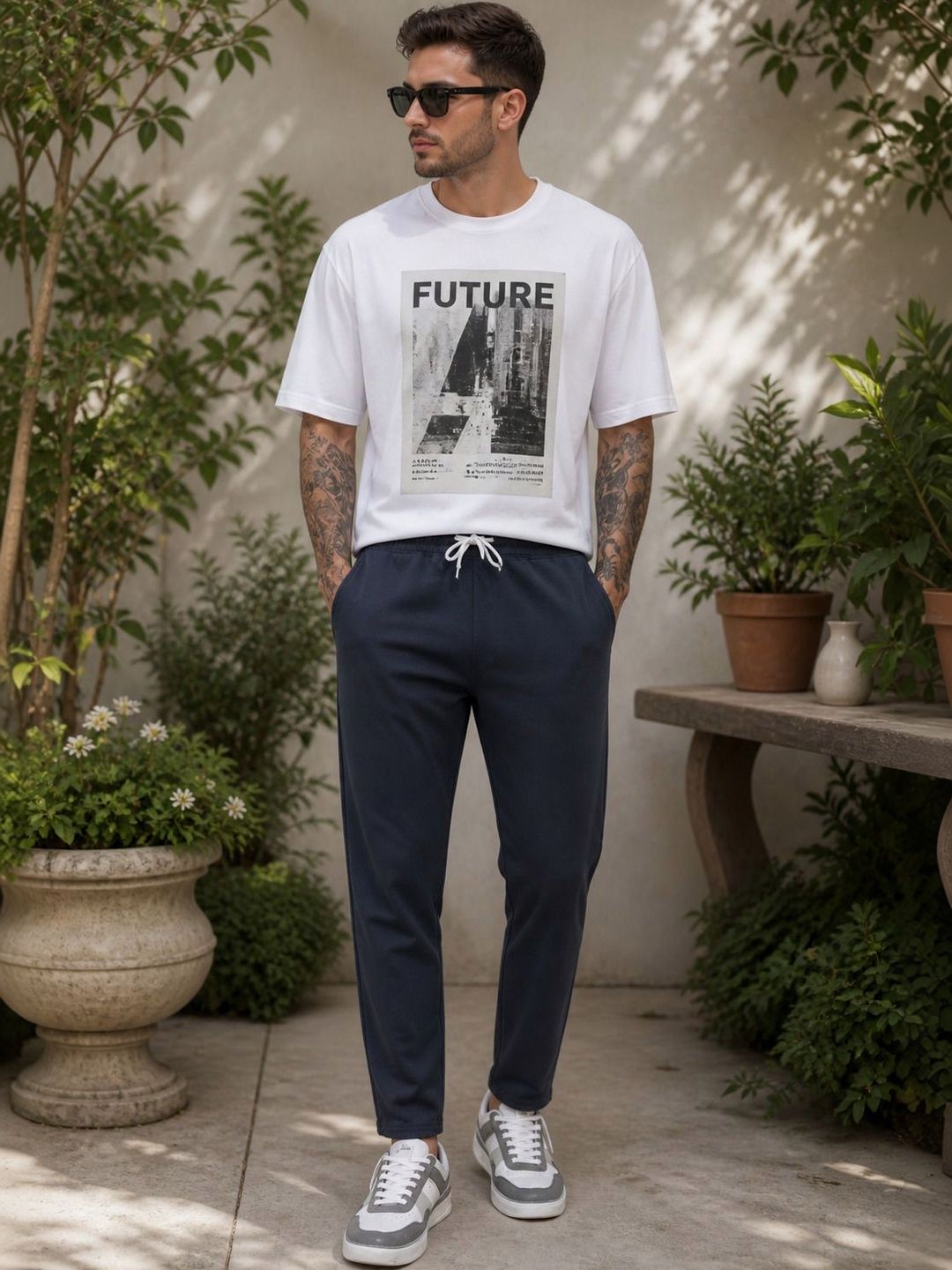 SZN Men Regular Fit Track Pants-picture-40
