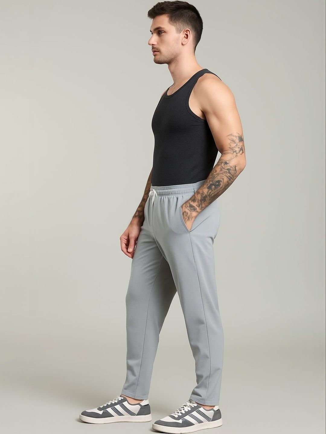 SZN Men Regular Fit Training Track Pants-picture-26