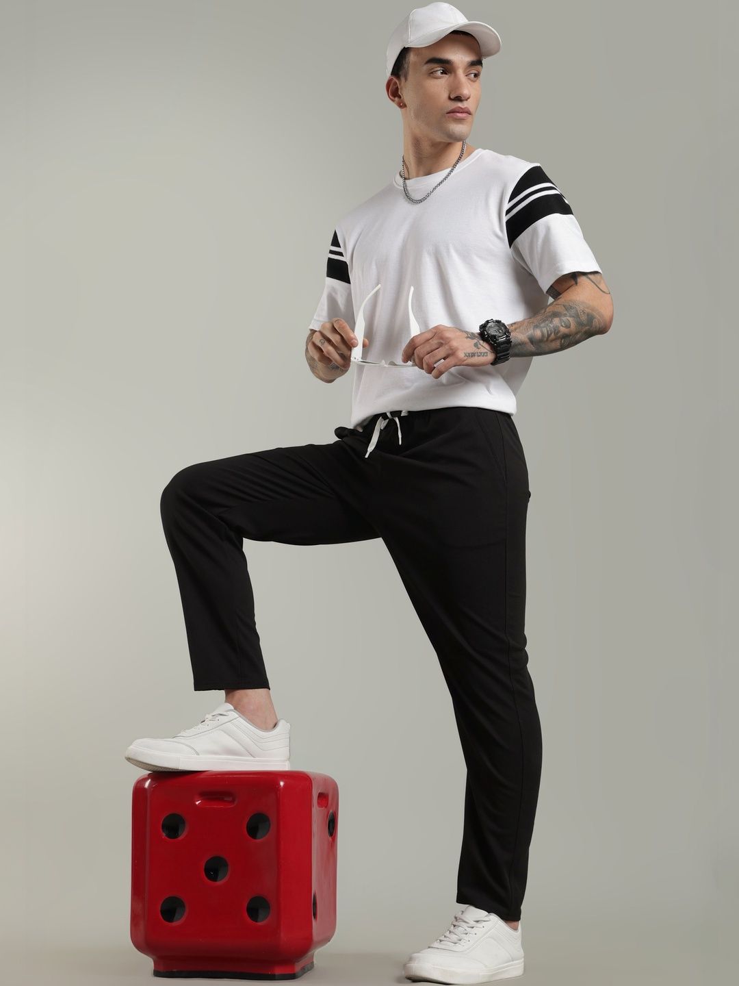 SZN Men Regular Fit Training Track Pants-picture-56