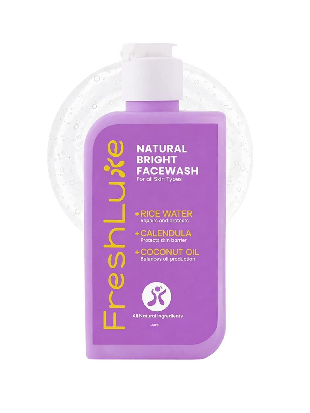 Freshluxe Natural Bright Rice Water Face Wash - 100 ml-image-18