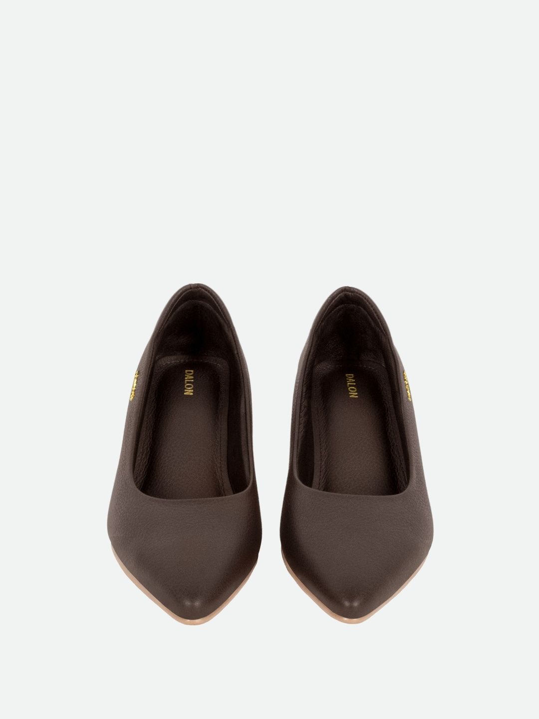 Dalon Leather Work Block Pumps-picture-22