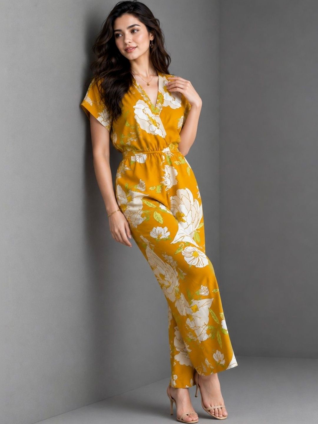 Mast & Harbour Printed Basic Jumpsuit-picture-26