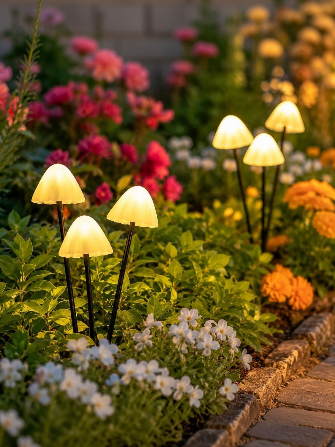 Glimmer Lightings Off White Moon Shape 2Pcs String Lights-image-17