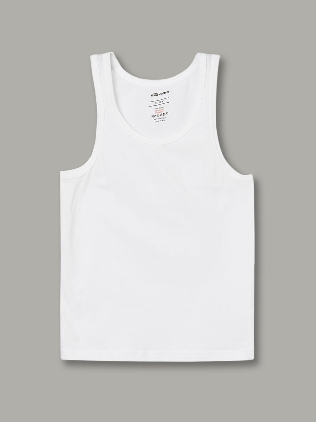 Fame Forever by Lifestyle Boys Pack of 2 Assorted Cotton Blend Tank-picture-11