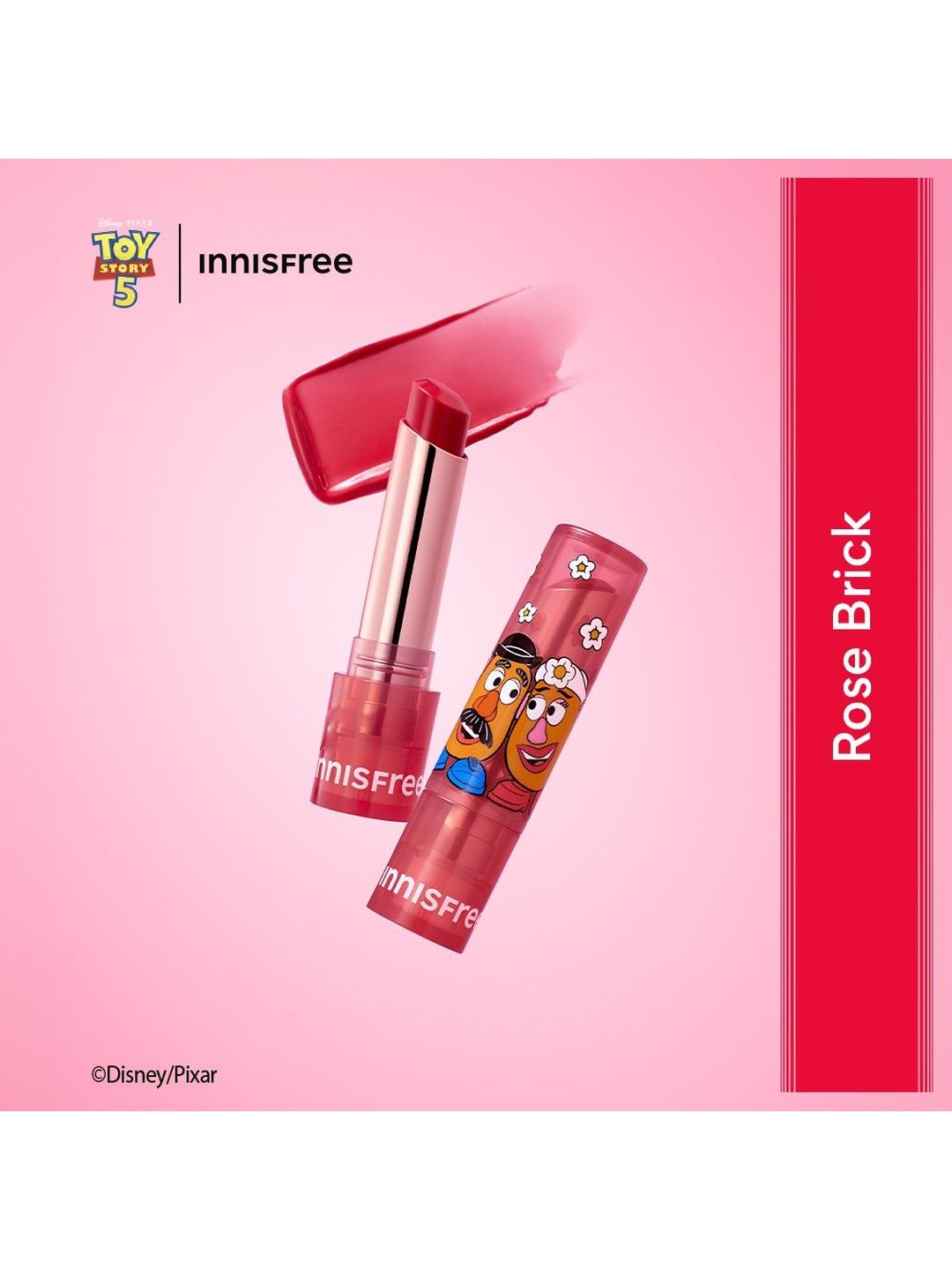Innisfree Dewy Toy Story Edition Lip Balm 3.2 g- Rose Brick-image-37
