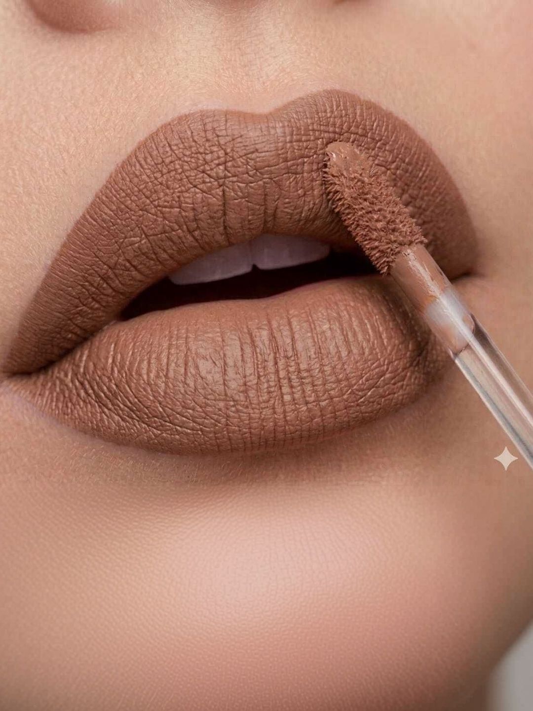 BELLABLOOM Non Transfer Matte Liquid Lipstick - 5 ml - Brandy-image-5