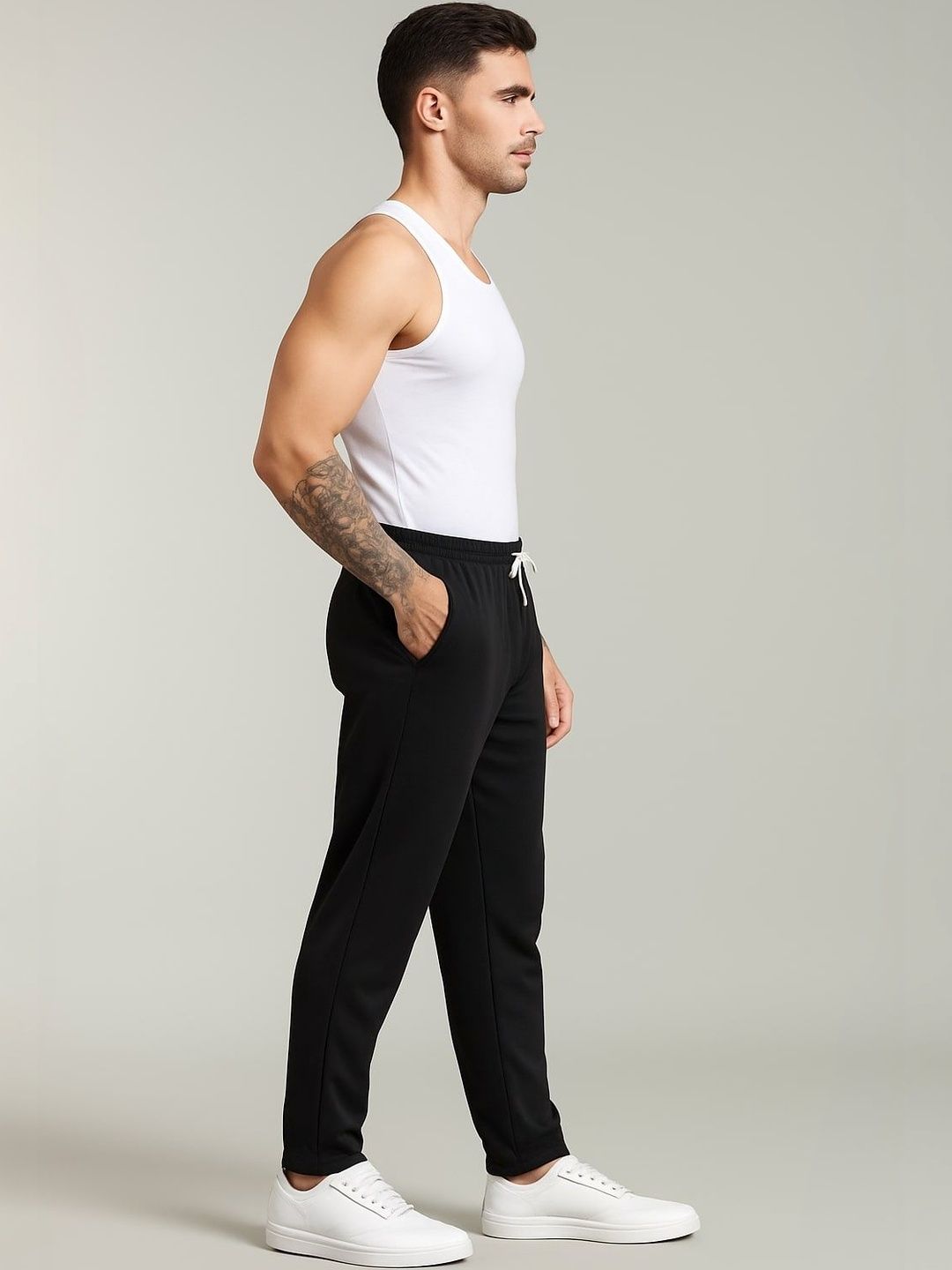 SZN Men Regular Fit Training Track Pants-picture-36