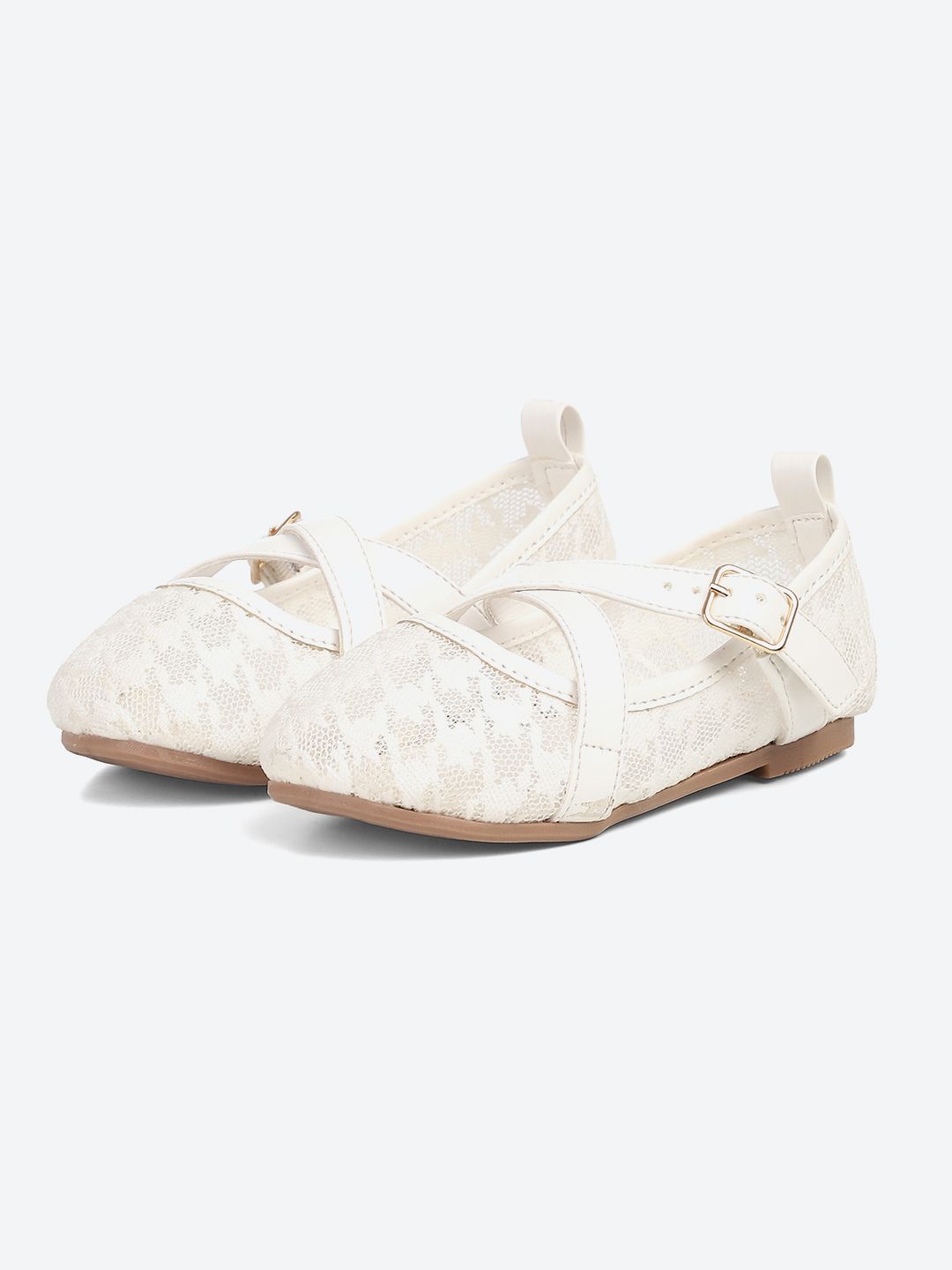 mothercare Girls Textured Ballerinas-picture-16