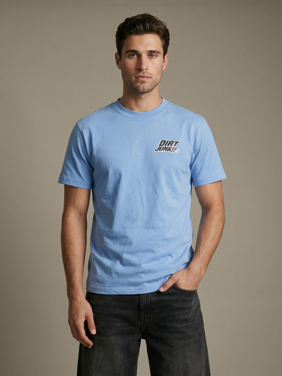 glitchez Printed Relaxed-Fit T-shirt-image-7