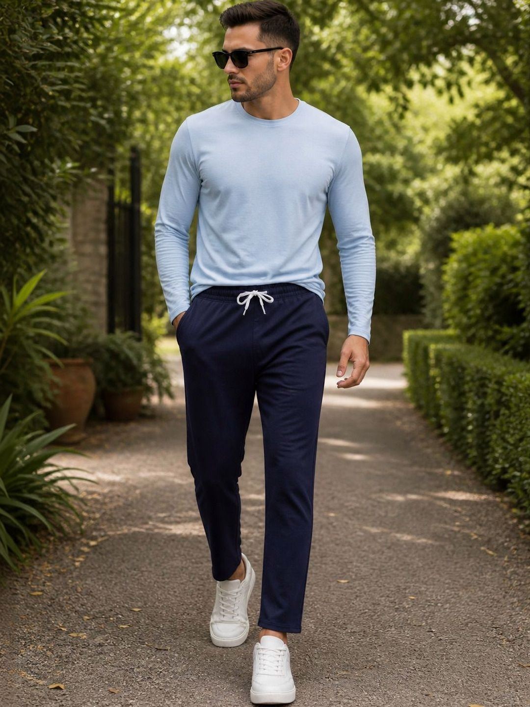 SZN Men Regular Fit Track Pants-picture-54
