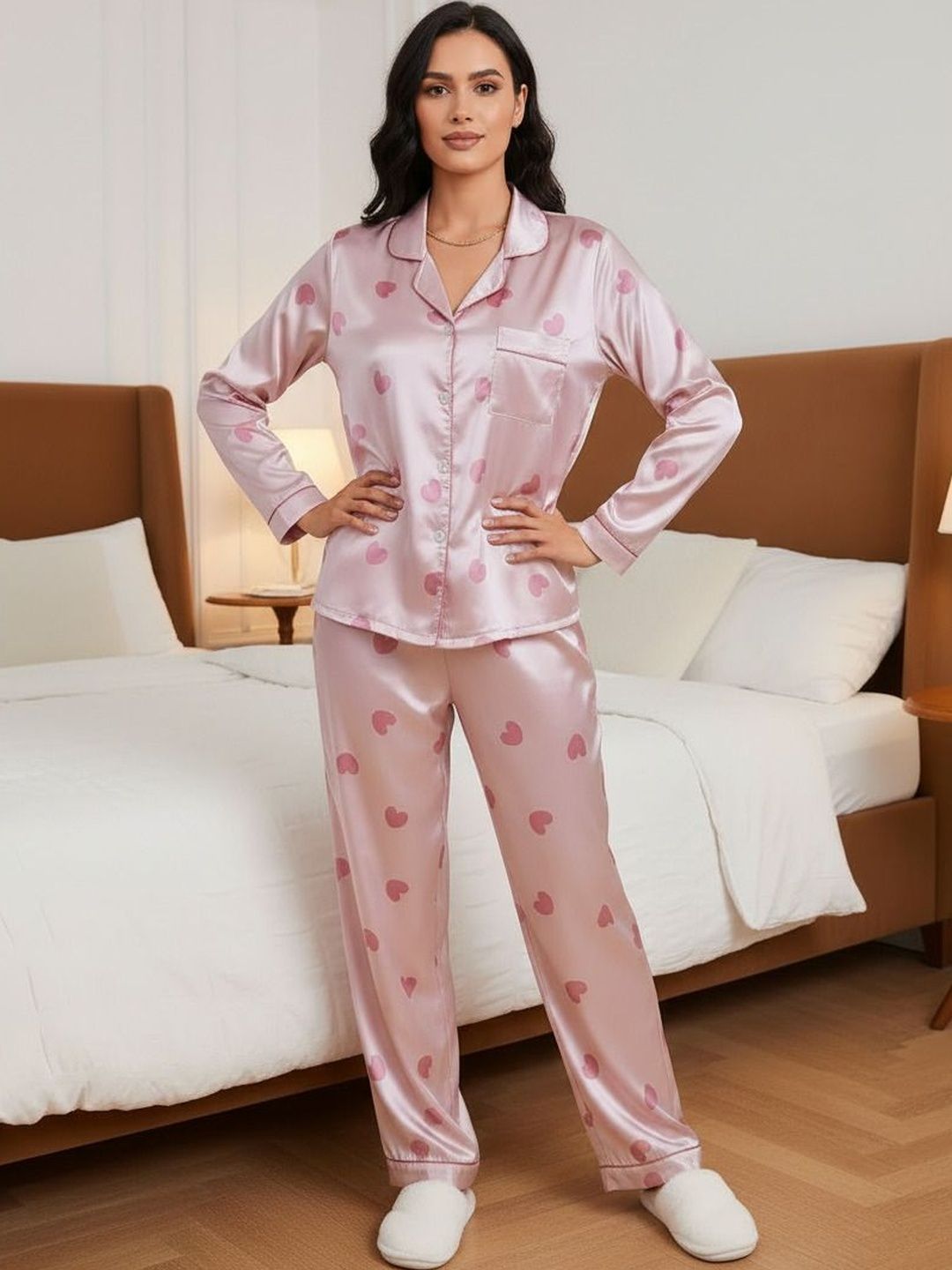 Modernzy Women Printed Night suit-picture-41