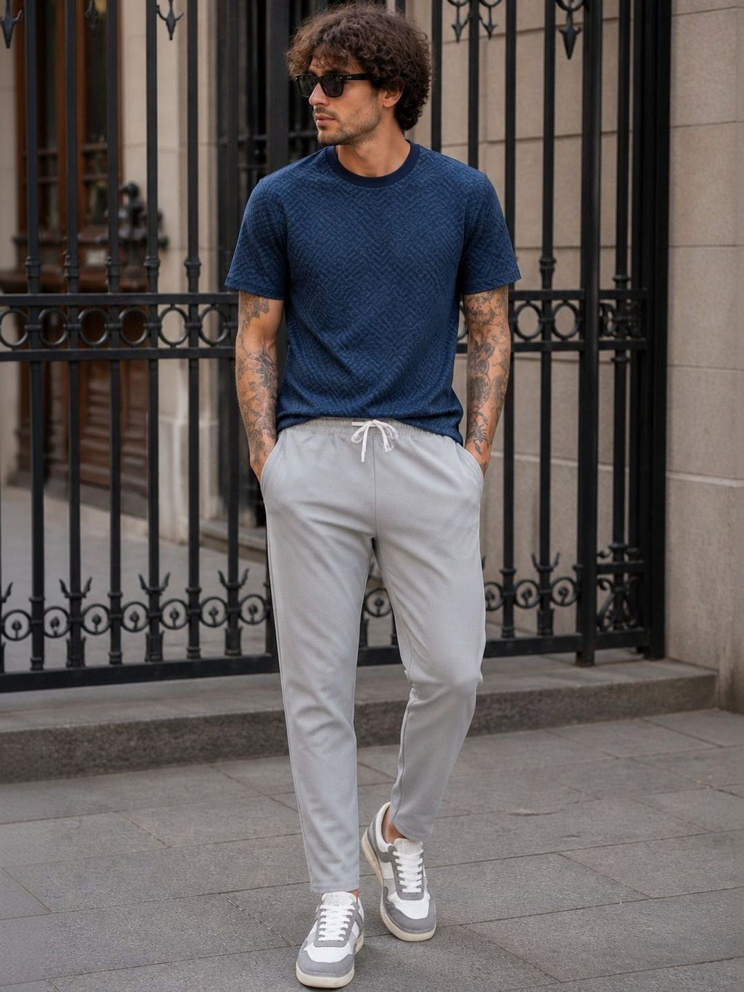 SZN Men Regular Fit Track Pants-picture-29