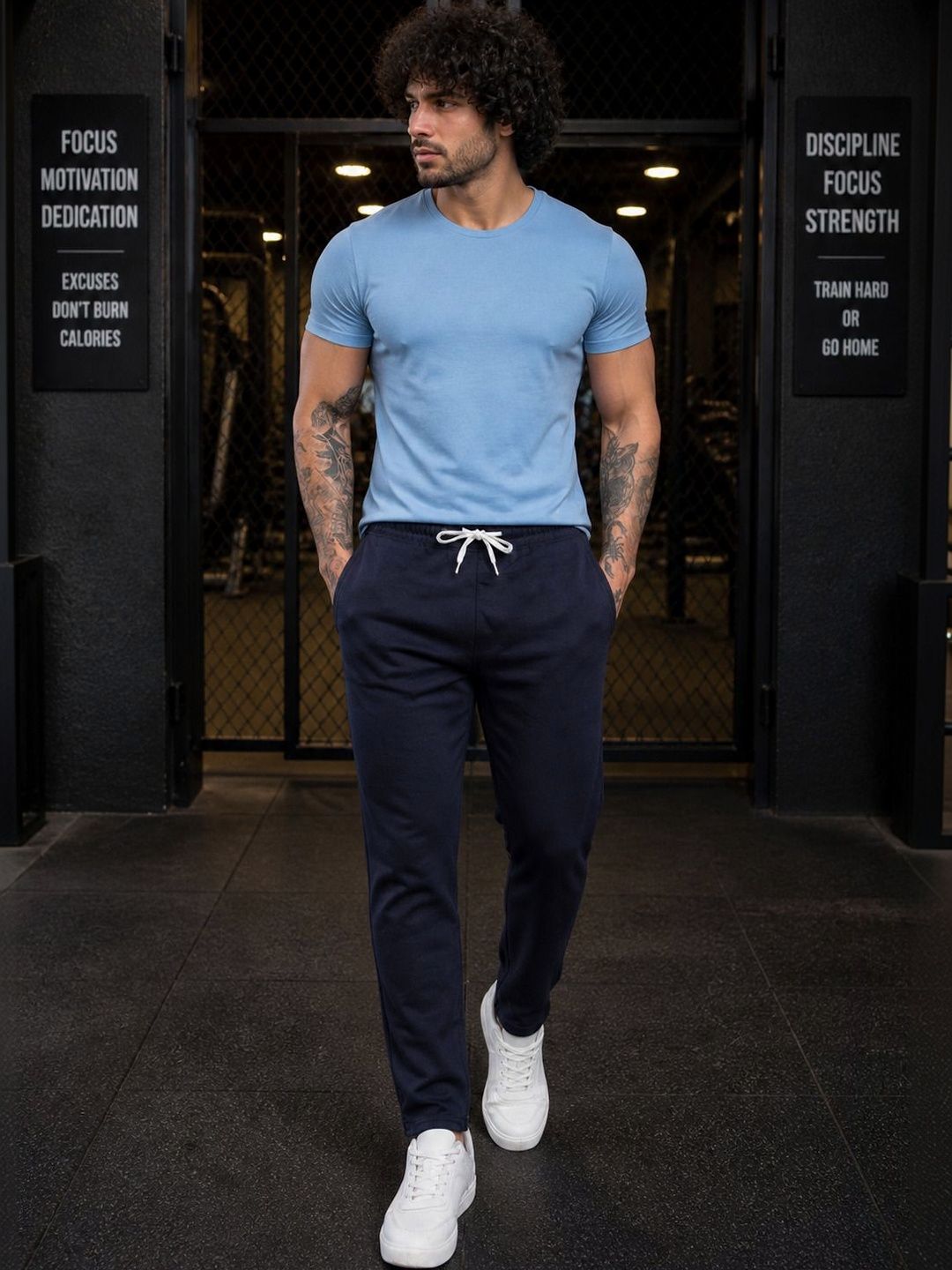 SZN Men Regular Fit Training Joggers-picture-35
