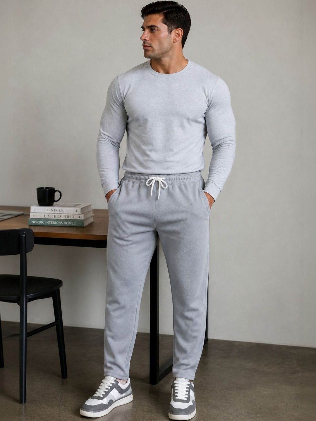 SZN Men Regular Fit Running Joggers-image-7