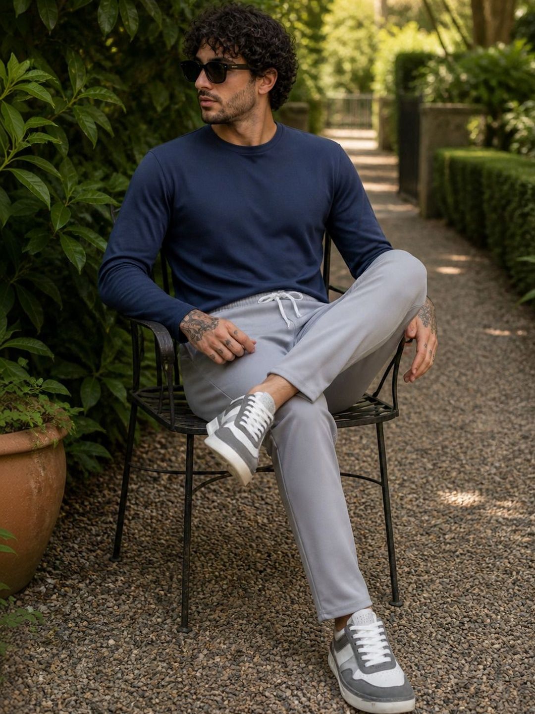 SZN Men Regular Fit Track Pants-picture-38