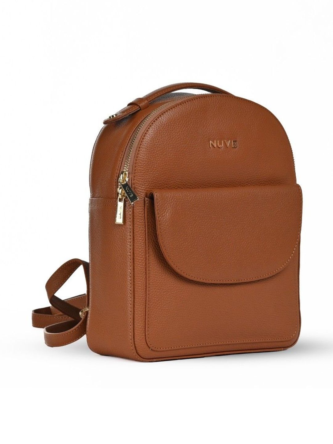 NUVE Textured Leather Bucket Shoulder Bag-picture-48