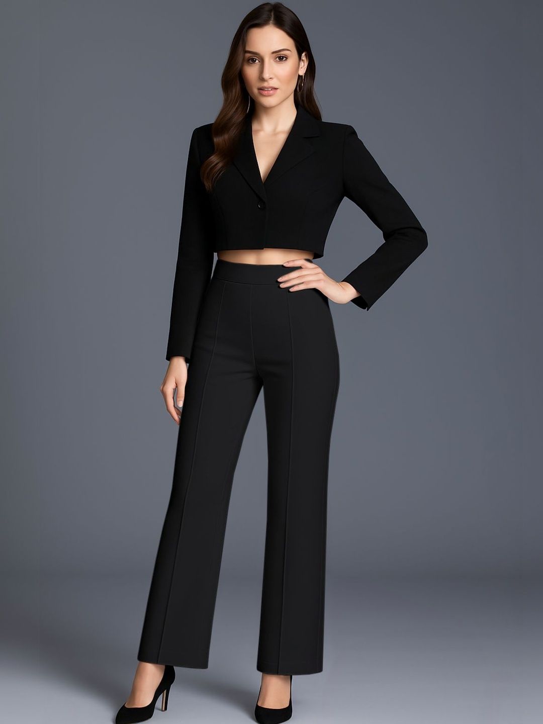 SZN Women Relaxed Easy Wash Trousers-picture-28