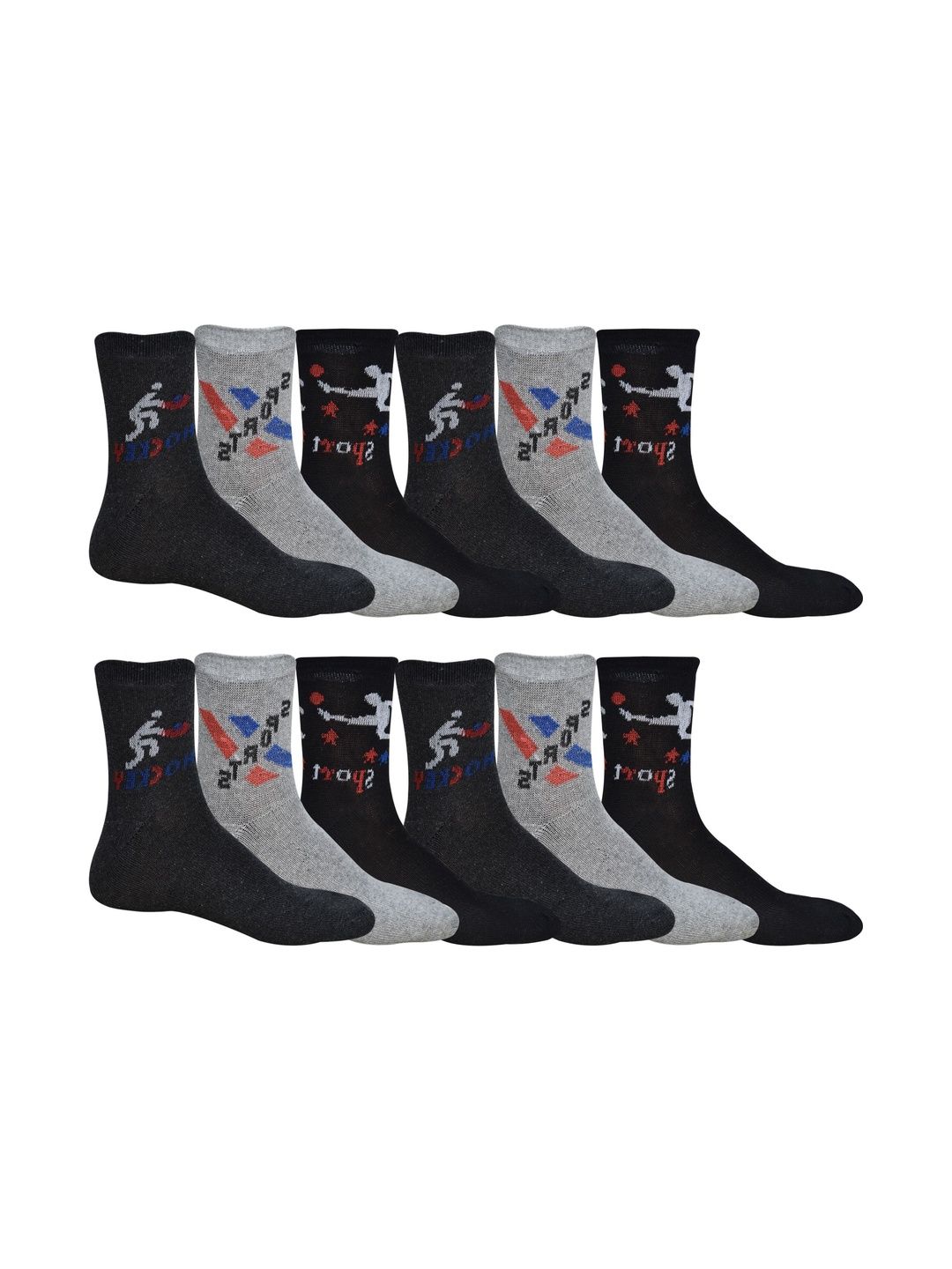 GARUN Men Cotton Patterned Above Ankle Socks-image-15