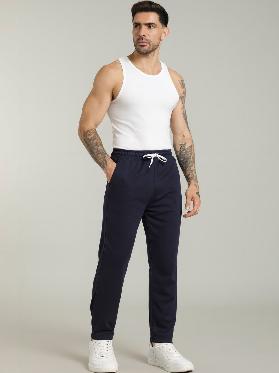 SZN Men Regular Fit Track Pants-picture-19