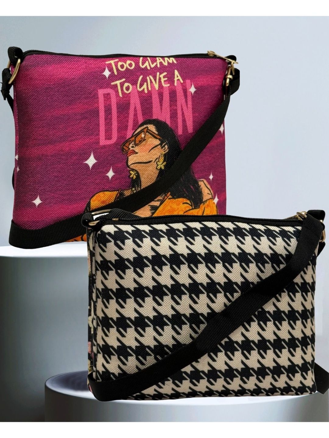 HERE&NOW Printed Sling Bag-picture-22