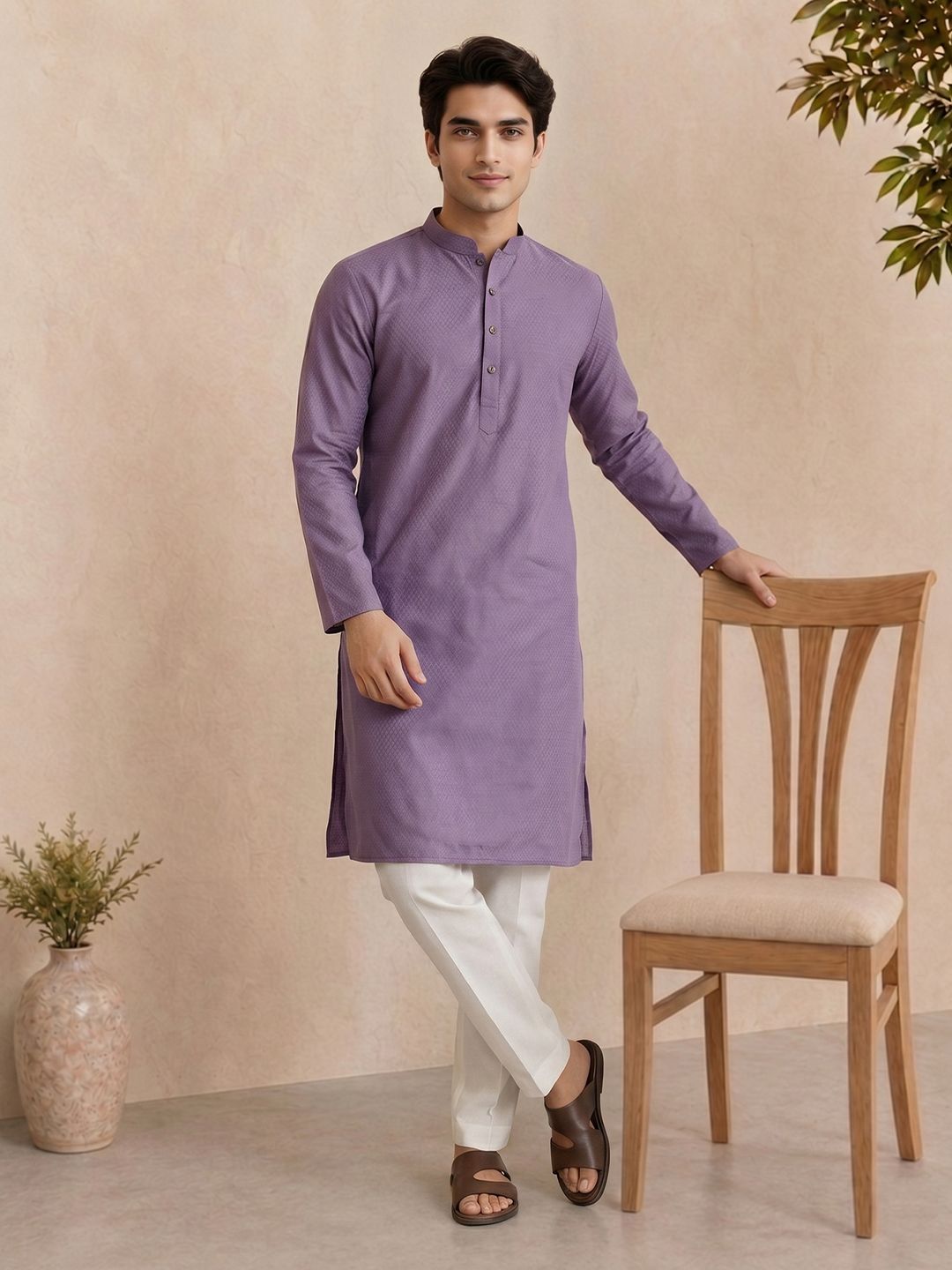 Anouk Woven Design Kurta-picture-20