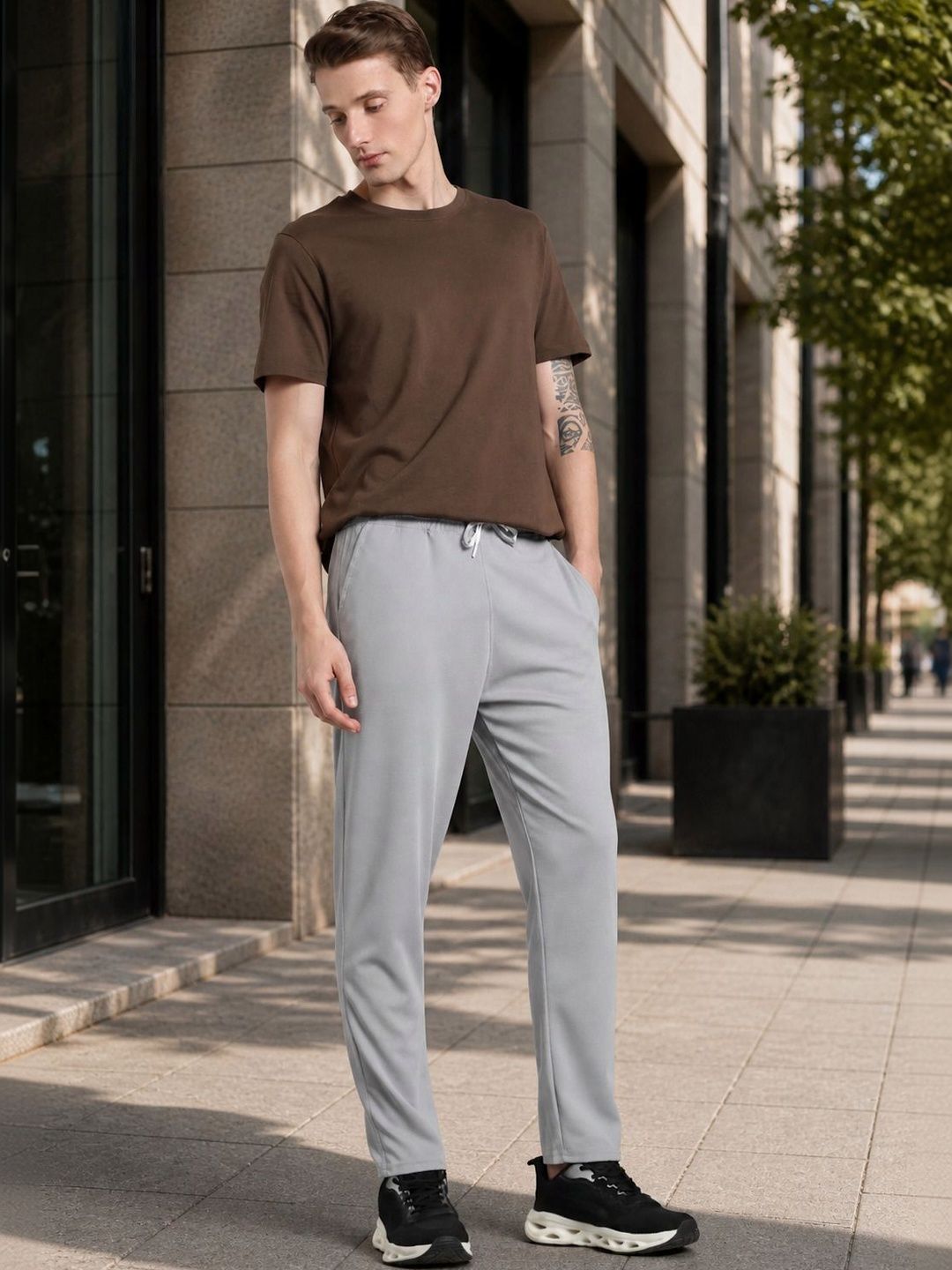SZN Men Regular Fit Training Track Pants-picture-33