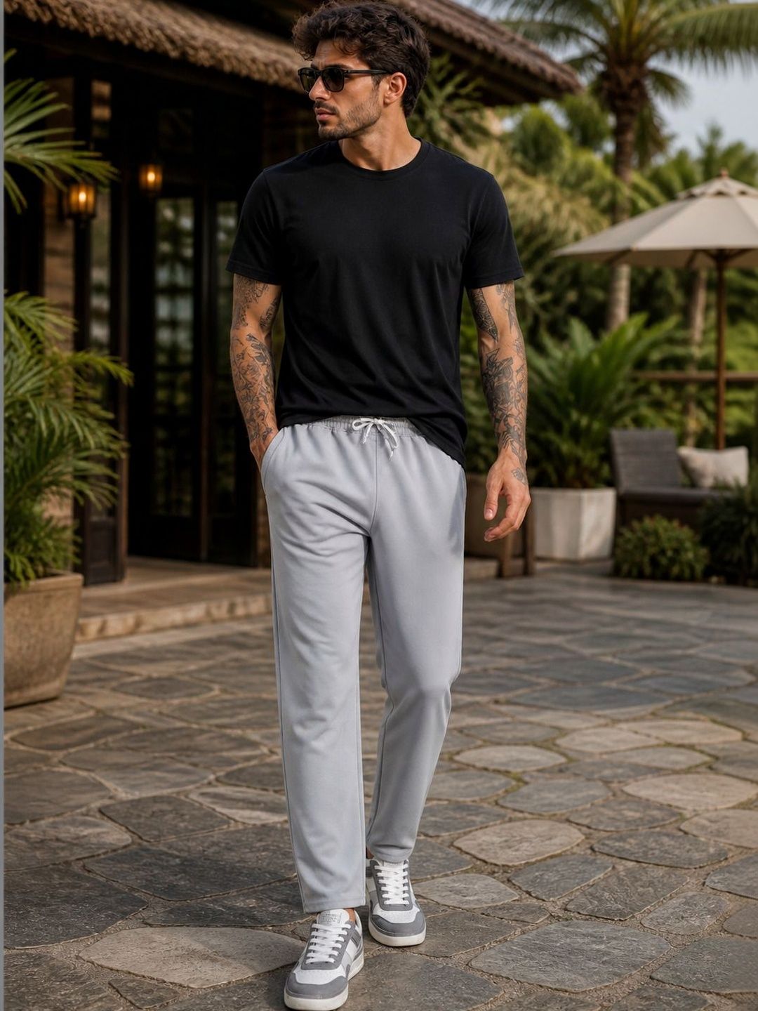 SZN Men Regular Fit Track Pants-picture-28