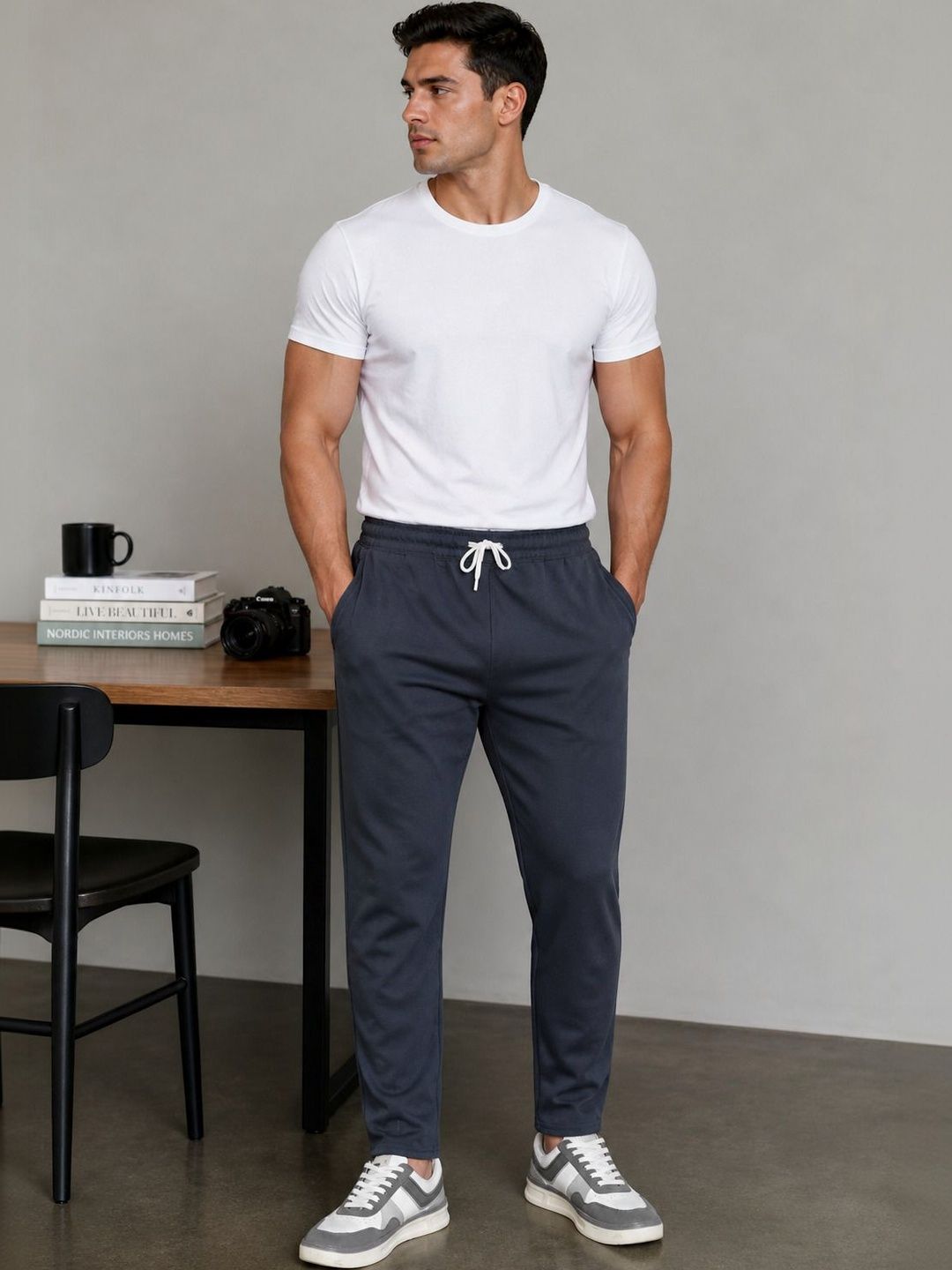 SZN Men Regular Fit Track Pants-picture-42