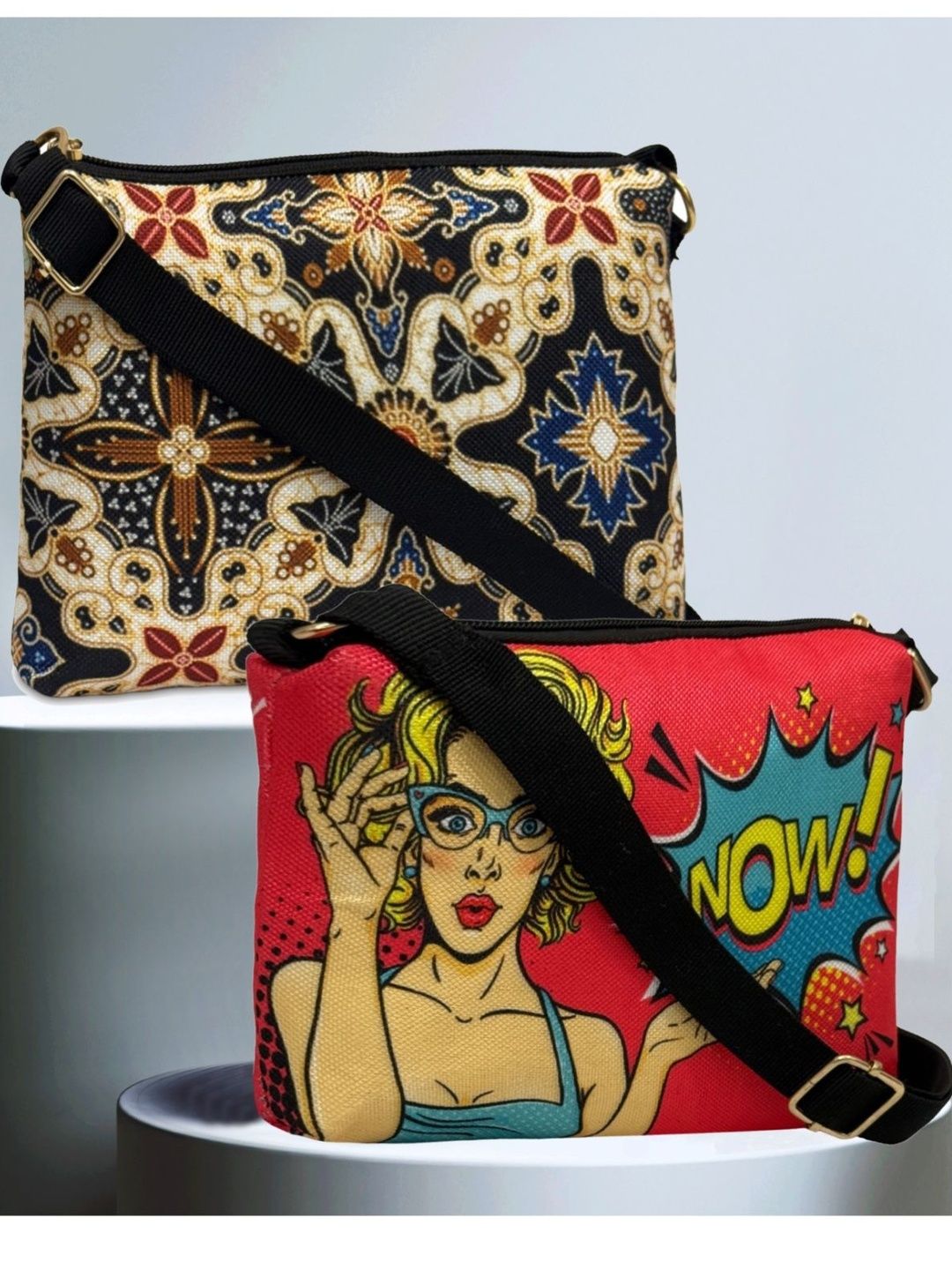 HERE&NOW Printed Sling Bag-picture-27