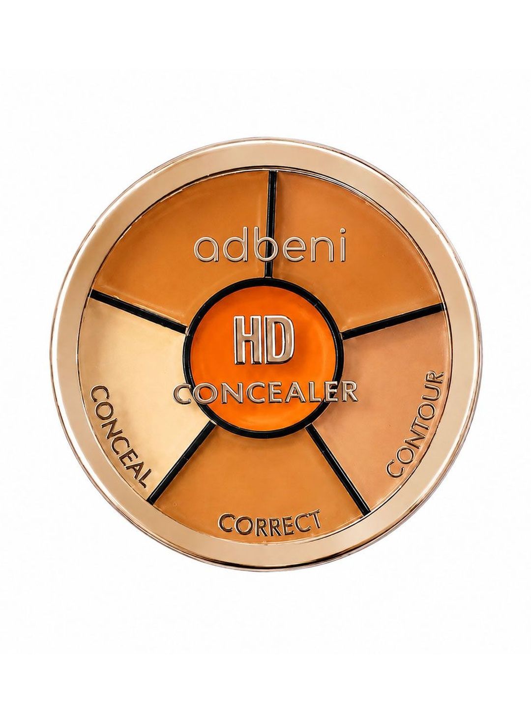 Adbeni HD Concealer & Contour Correcting Palette - Shade 01-picture-37