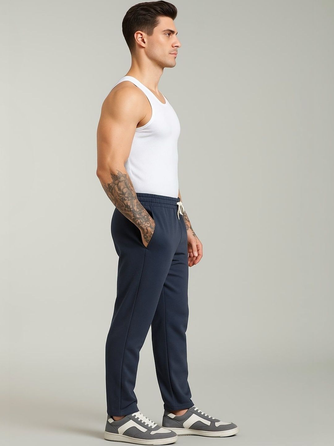 SZN Men Regular Fit Track Pants-picture-17