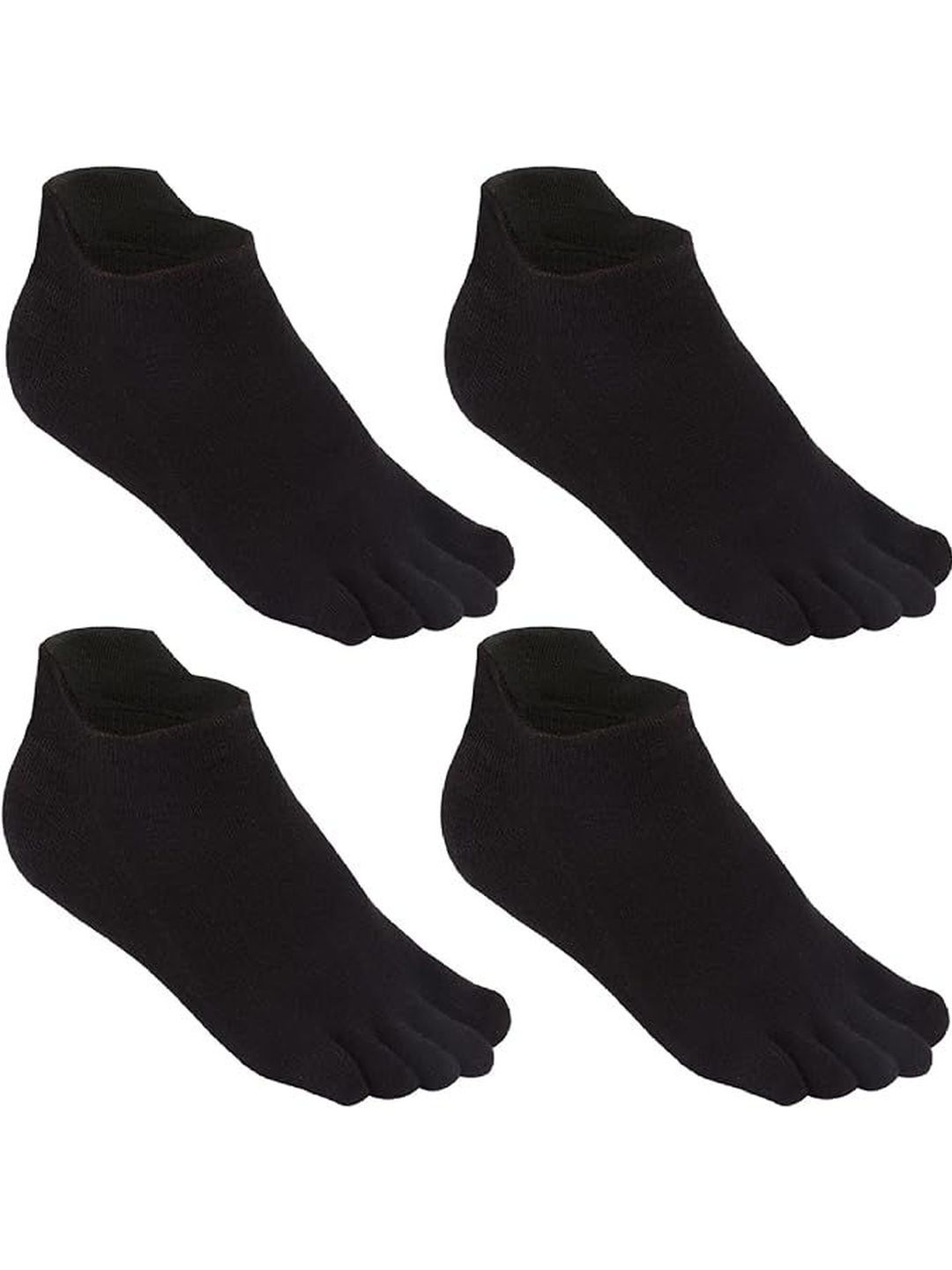 LORITTA Men Pack of 4 Cotton Above Ankle Socks-picture-44
