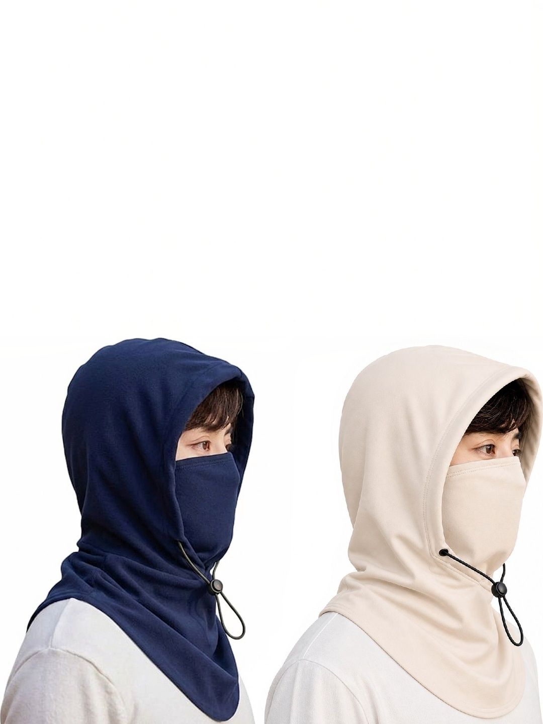 Gajraj Set Of 2 Fabric Elasticated Outdoor Masks-picture-9