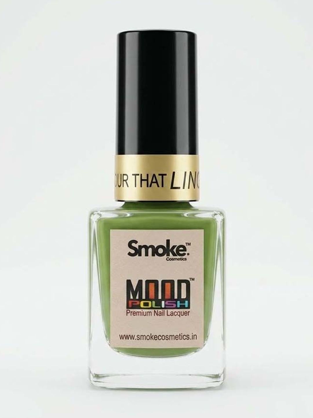 SMOKE COSMETICS Mood Glossy Premium Nail Lacquer - 8 ml - Vibrant Green 10-image-4