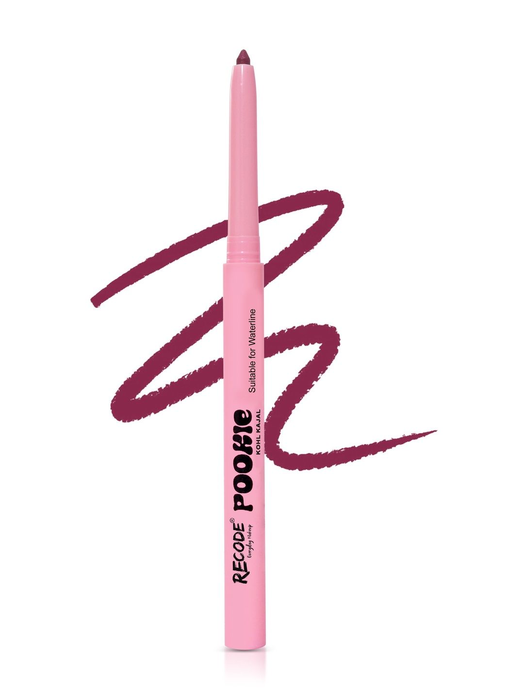 Recode Pookie Smudge-Resistant Pencil Kajal - Rose Pink- 0.3 g-picture-29