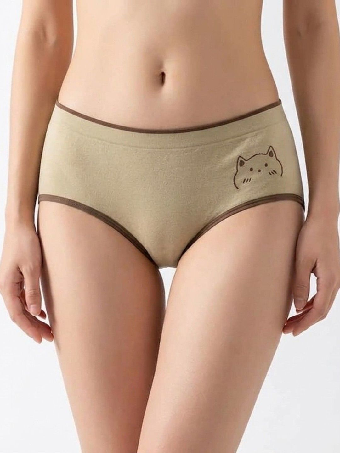 Sztori Women Printed Assorted Cotton Basic Briefs-image-22