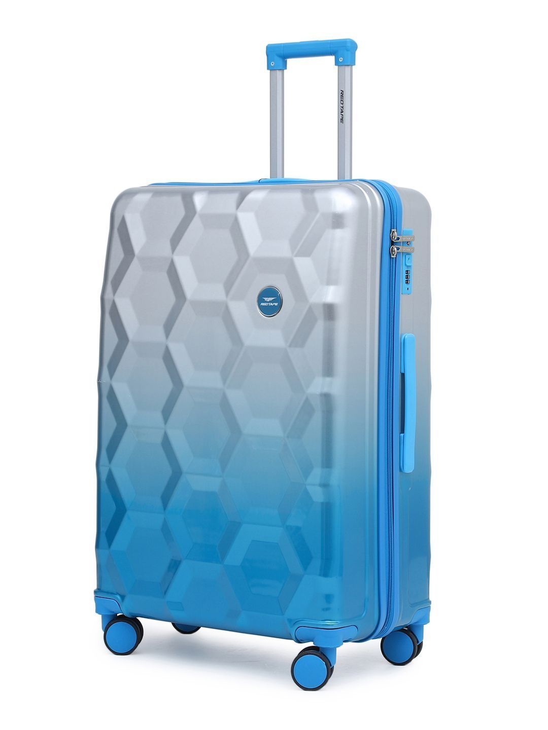Red Tape Textured Textured Hard-Sided Large Trolley Bag-image-22