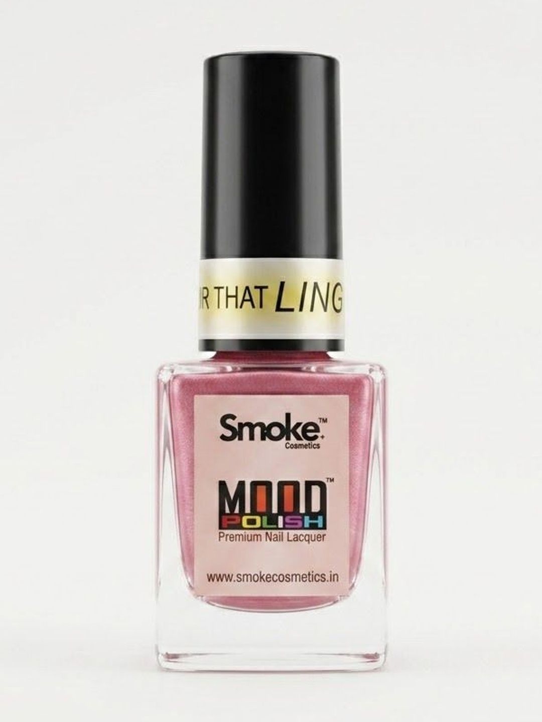 SMOKE COSMETICS Mood Long Lasting Premium Nail Lacquer - 8 ml - Pink Blush-image-29