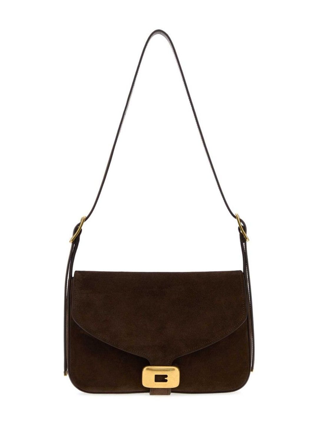 balenciaga Brown Clicca Medium Shoulder Bag-picture-16