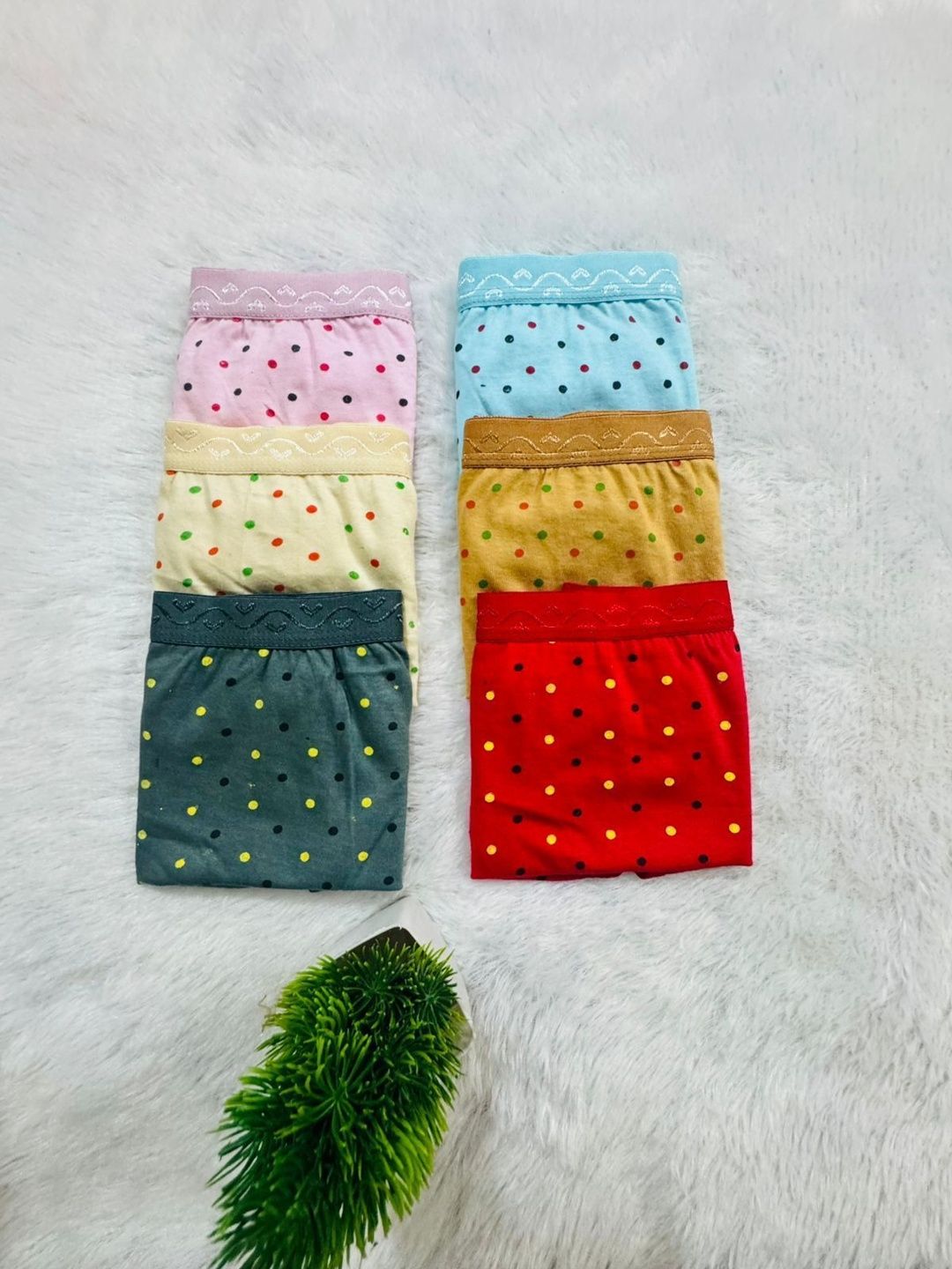 THE TUSHT Women Pack of 6 Printed Basic Briefs-image-35