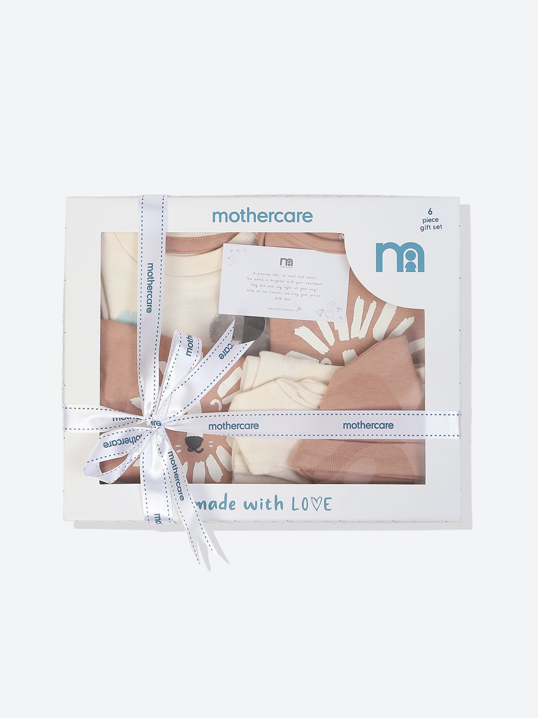 mothercare Unisex Set Of 6 Printed Short Sleeve Baby Apparel Gift Set-picture-29