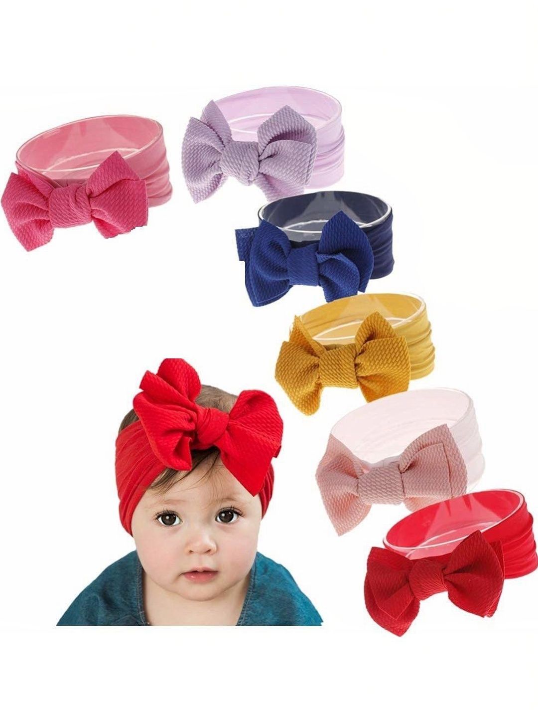 Myra Collection Girls Set of 6 Hairband-picture-36