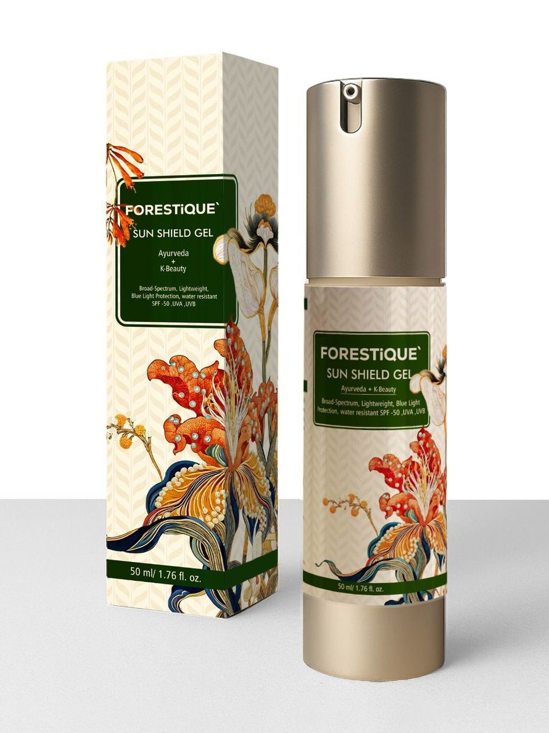 FORESTiQUE' SunShield Gel SPF 50 PA++++ Sunscreen - 50 g-image-40