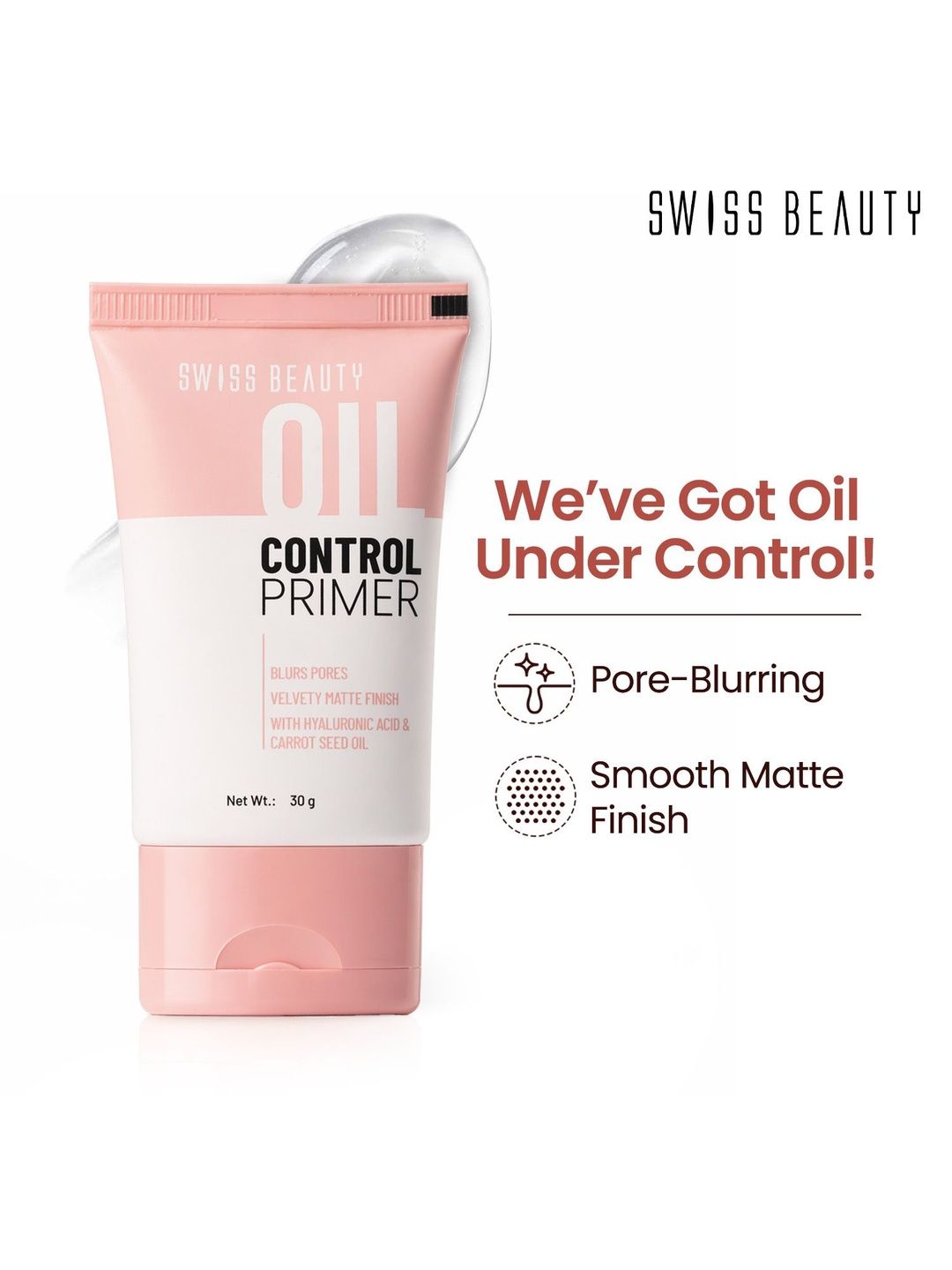 Swiss Beauty Oil Control Pore-Blurring Primer - 30 g-image-20