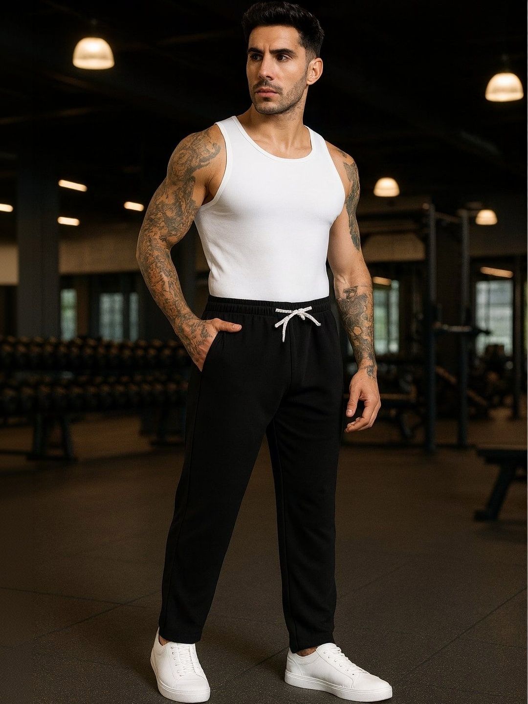 THE BEETEL HOUSE Men Regular Fit Training Track Pants-picture-20