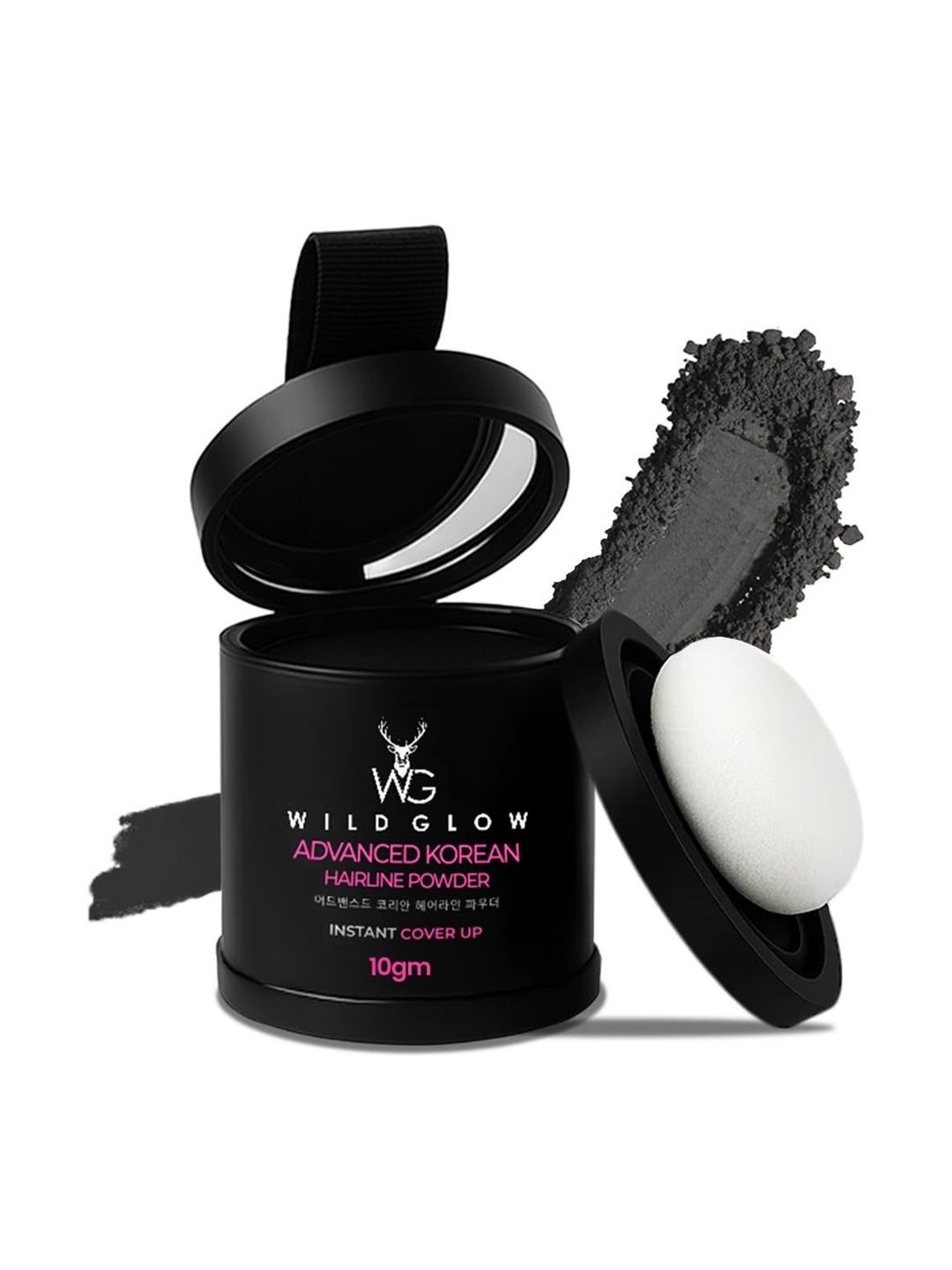 Wildglow Cover-Up Hair Powder - Black - 10 g-picture-52