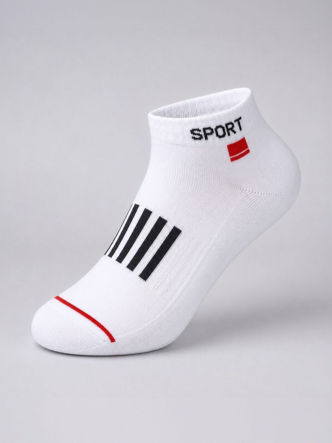 GARUN Unisex Pack of 10 Cotton Patterned Ankle Length Socks-image-32