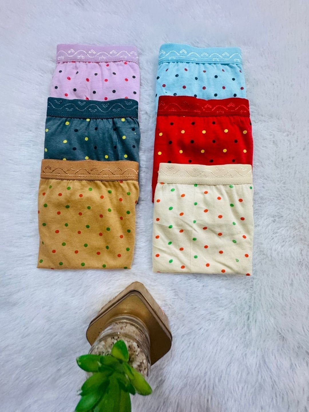 THE TUSHT Women Pack of 6 Printed Basic Briefs-picture-26