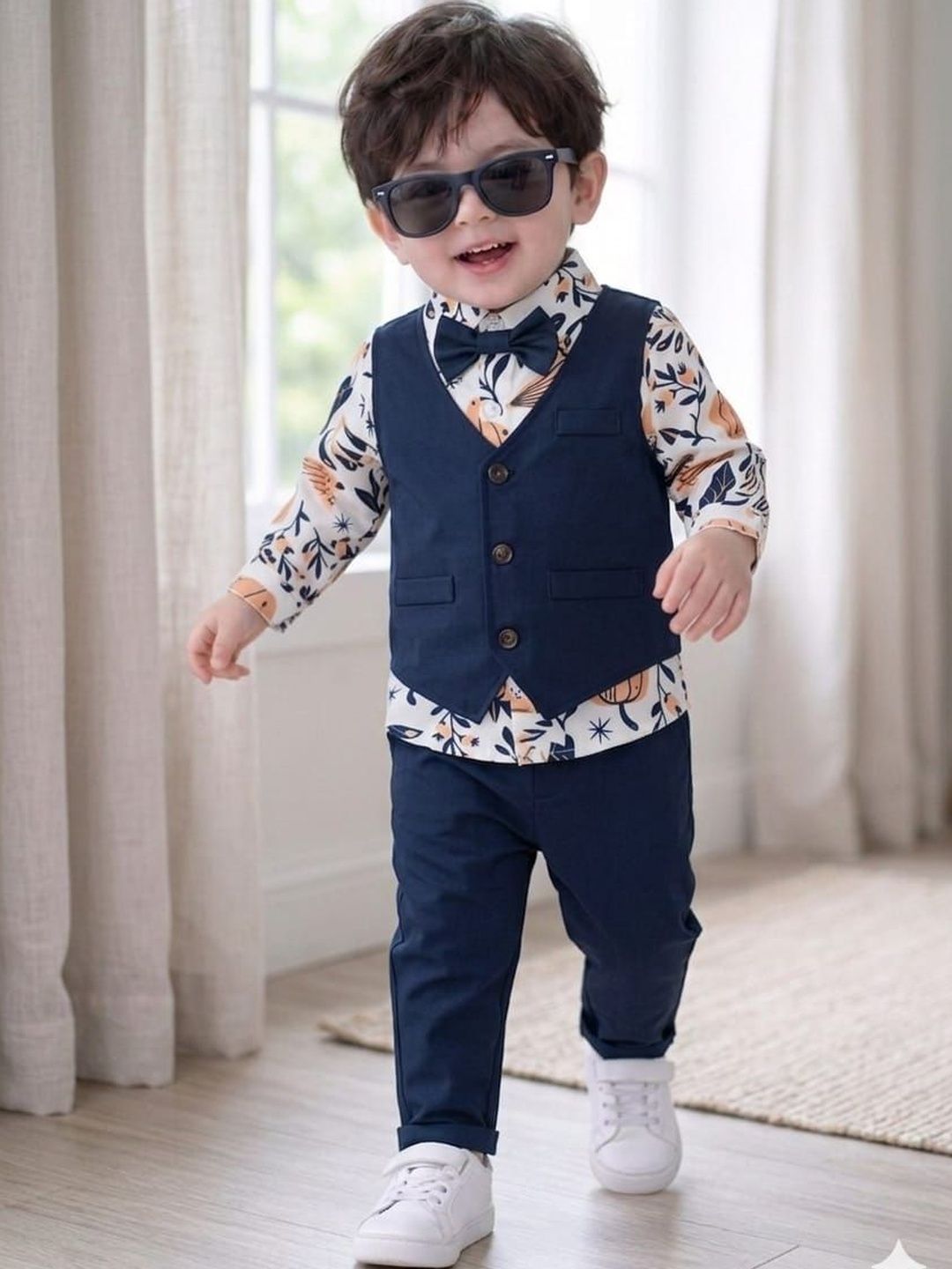 NEMI CREATION Boys Printed Shirt with Trousers-picture-53
