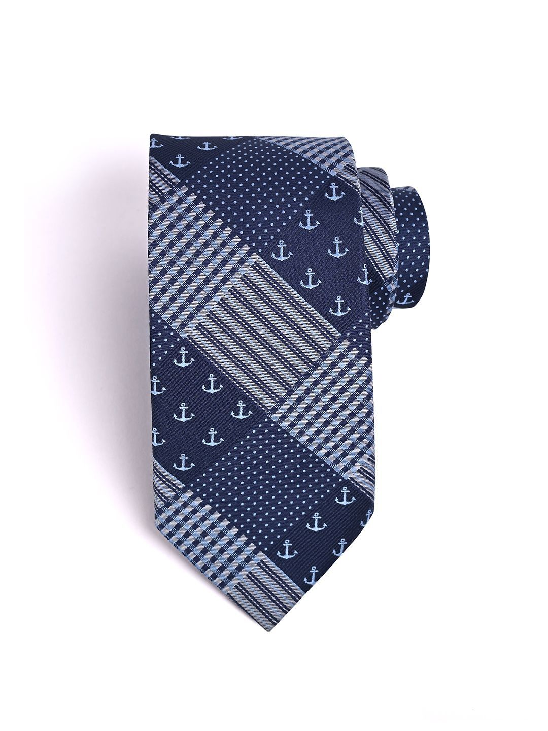 Cazzano Men Checked Skinny Tie-picture-45